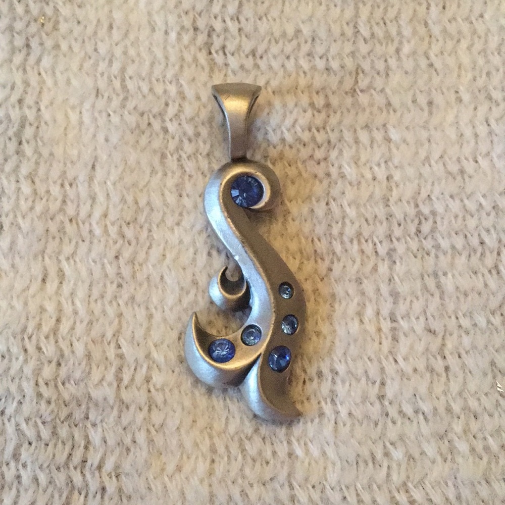 BICO stainless steel leaf pendant